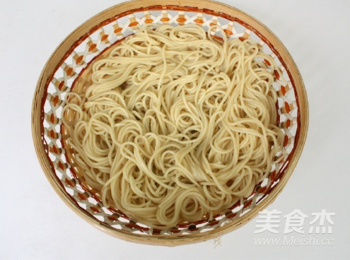 Fried Noodles with Shiitake and Bacon recipe