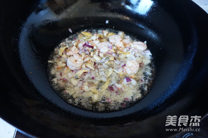 Purple Rice Seafood Rice recipe