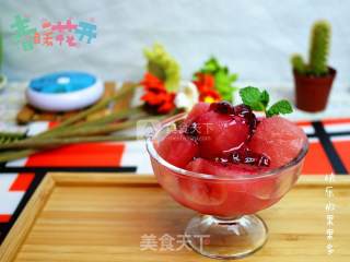 Watermelon Honey Popsicles recipe