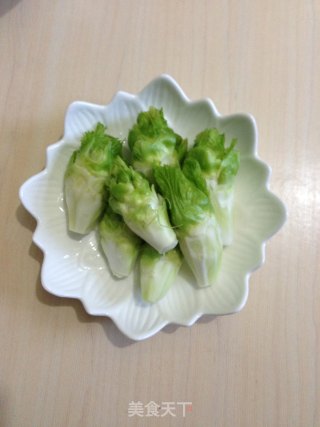 Small Fresh Boiled Vegetables in Spring recipe