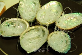 Steamed Baby Abalone with Garlic Vermicelli recipe