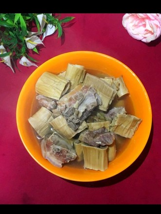 Bacon Stewed Dried Bamboo Shoots