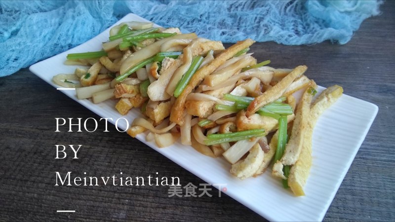 Refreshing Pleurotus Eryngii recipe