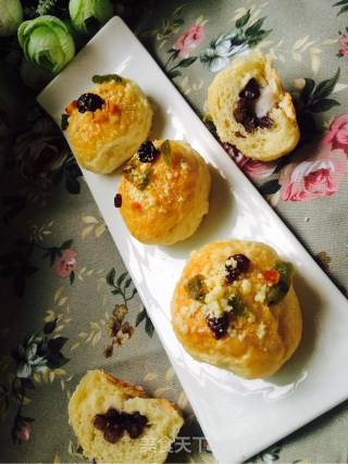 #四session Baking Contest and is Love to Eat Festival#puffed Puff Pastry with Nuts recipe