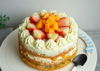 Fruit Naked Cake recipe