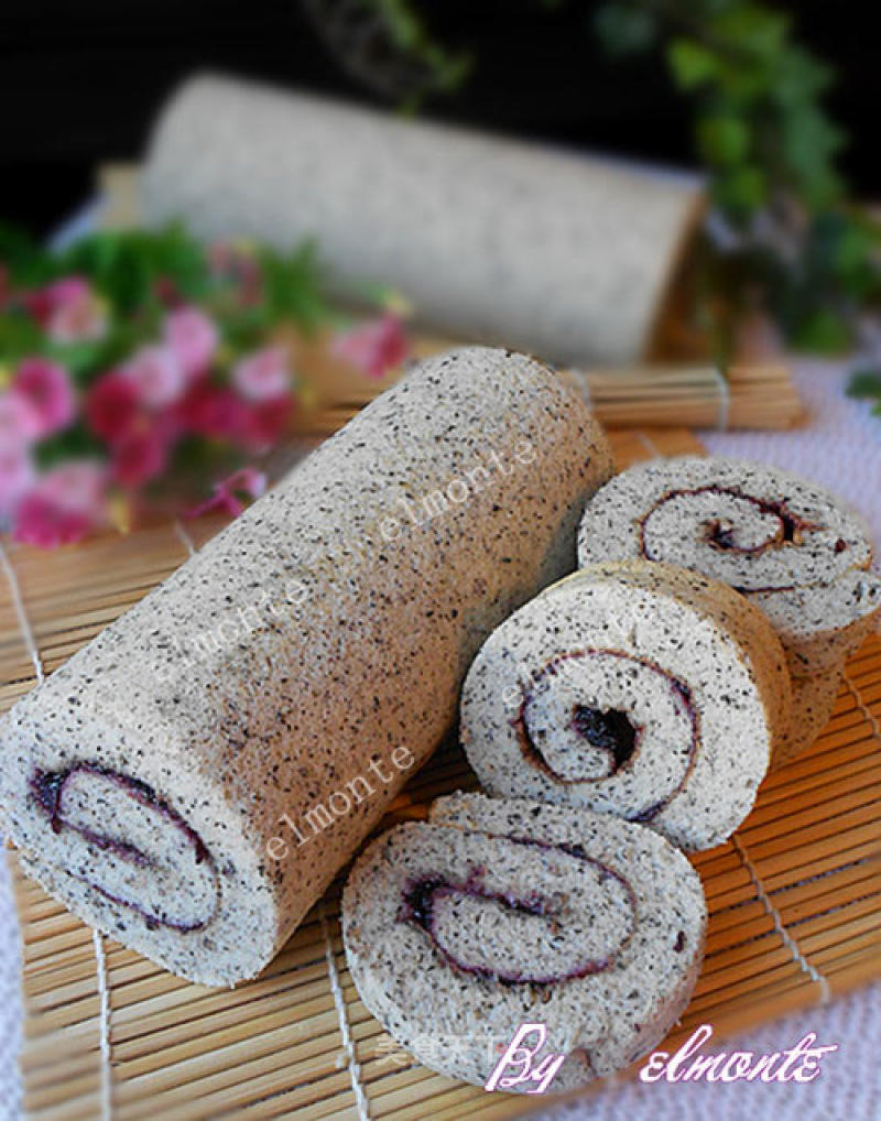 Sesame Cake Roll recipe