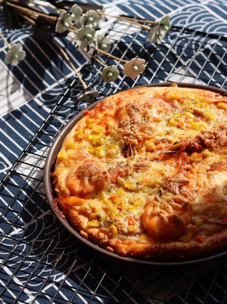 Seafood Prawn Pizza recipe