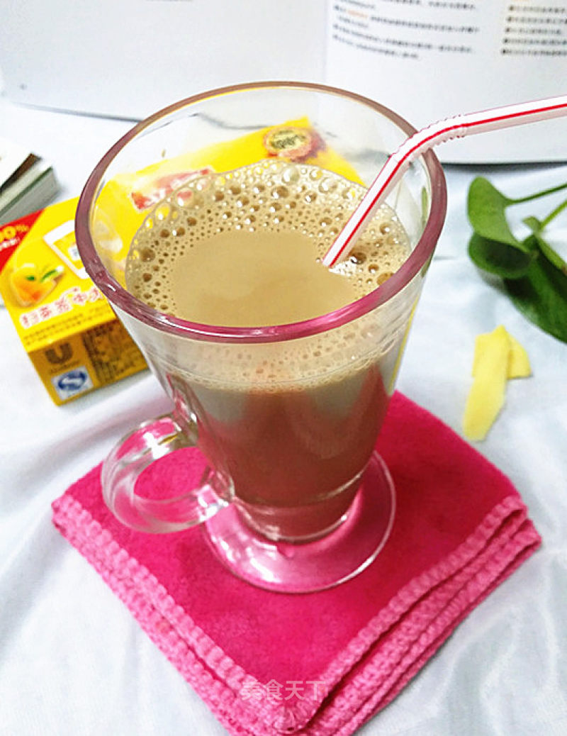 【jiangsu】ginger Milk Tea with Brown Sugar recipe