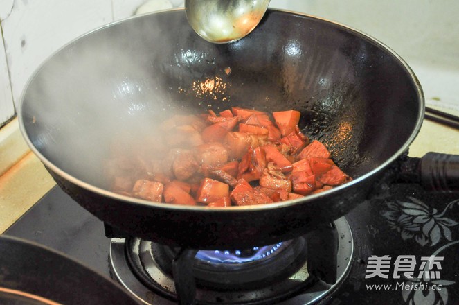 Braised Pork Belly with Bamboo Shoots recipe