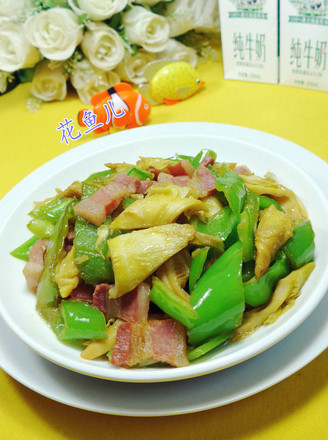 Stir-fried Pork with Bamboo Shoots and Pork with Hot Peppers