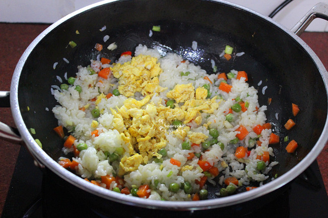 Five Egg Fried Rice recipe