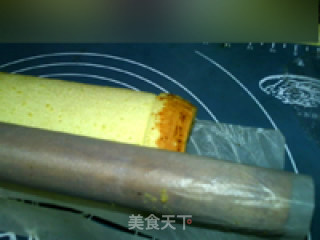 Pork Floss Cake Roll recipe
