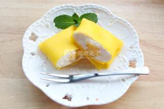 Mango Pancake——deli Shi Yi Cai Series Non-oily Frying Pan Experience recipe