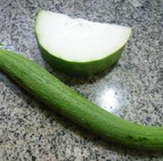 Stir-fried Double Melon with Sauerkraut and Shrimp recipe