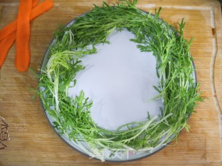 Christmas Creative Vegetable Garland Salad🍎low-fat, Low-calorie Healthy💯 recipe