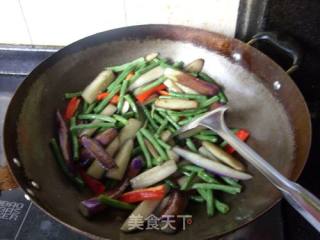 Long Bean Grilled Eggplant recipe