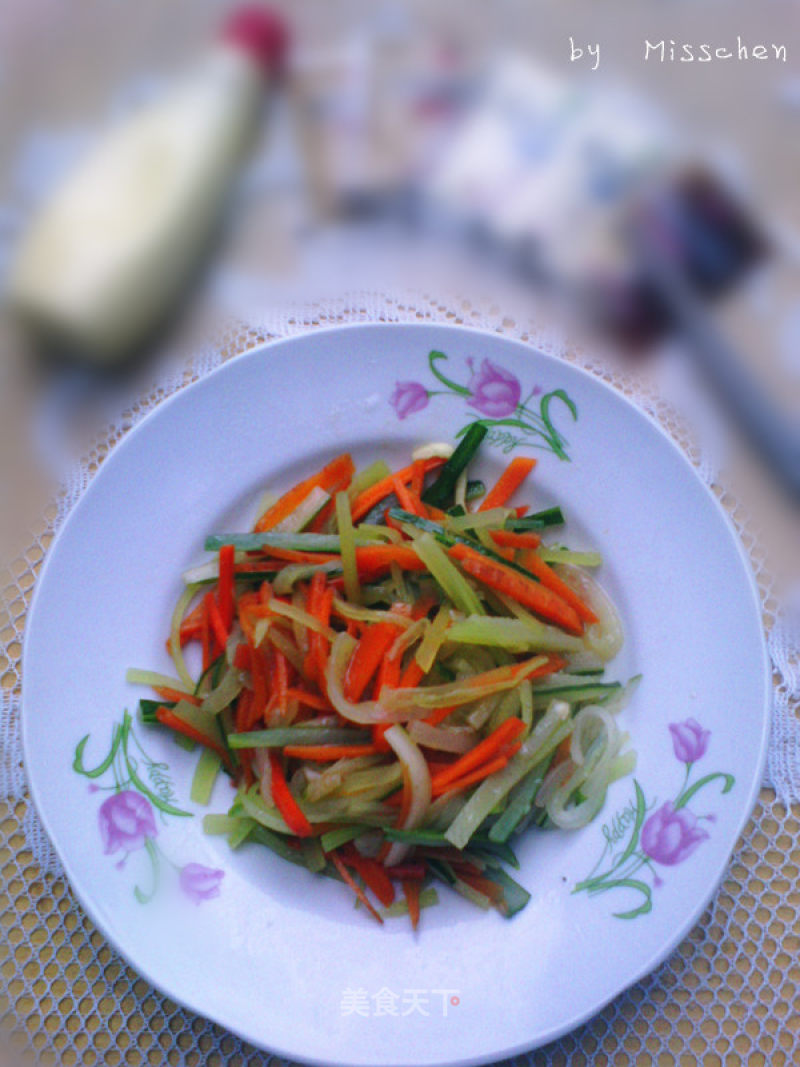 [trial Report 2 of Chobe Series Products]-japanese Vegetable Salad recipe