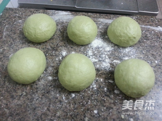 Matcha Potato Salty Bread recipe