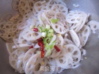 Cold Lotus Root Slices recipe