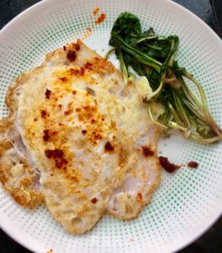 Fried Goose Eggs recipe