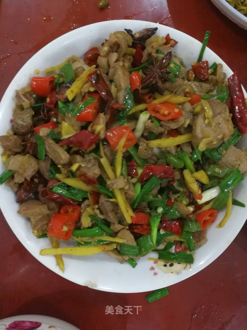 Stir-fried Wild Pork recipe