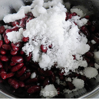 【ice Red Beans】------cool in Summer recipe