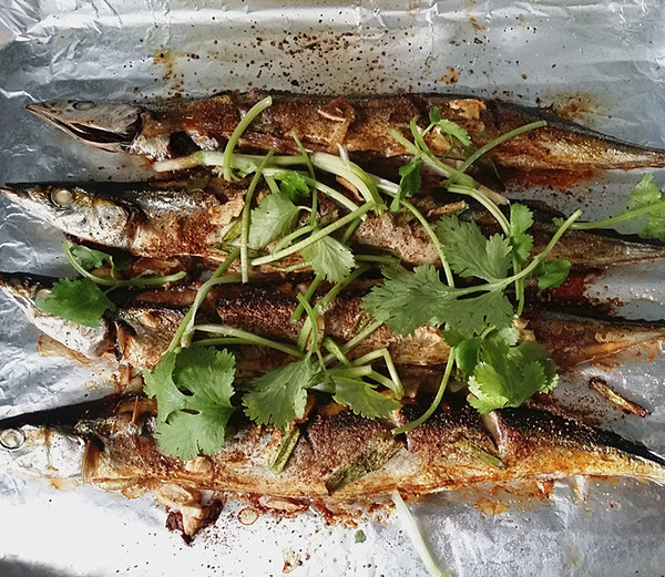 Grilled Saury recipe