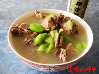 Loofah Big Bone Soup recipe