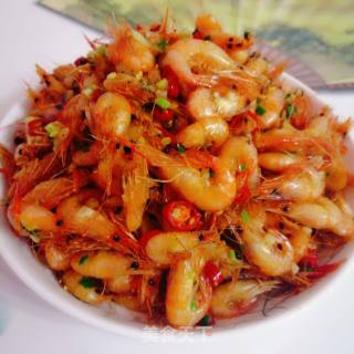 Spicy Small River Prawns recipe