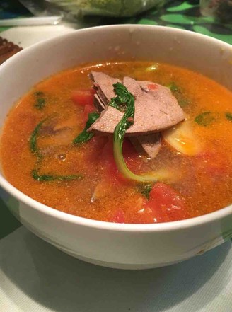 Appetizing Pork Liver Soup recipe