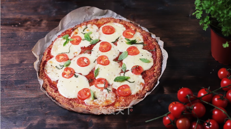 #the 4th Baking Contest and is Love to Eat Festival#cauliflower Pizza recipe