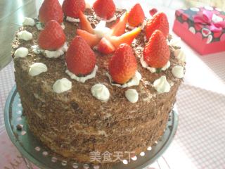 Strawberry Birthday Cake recipe