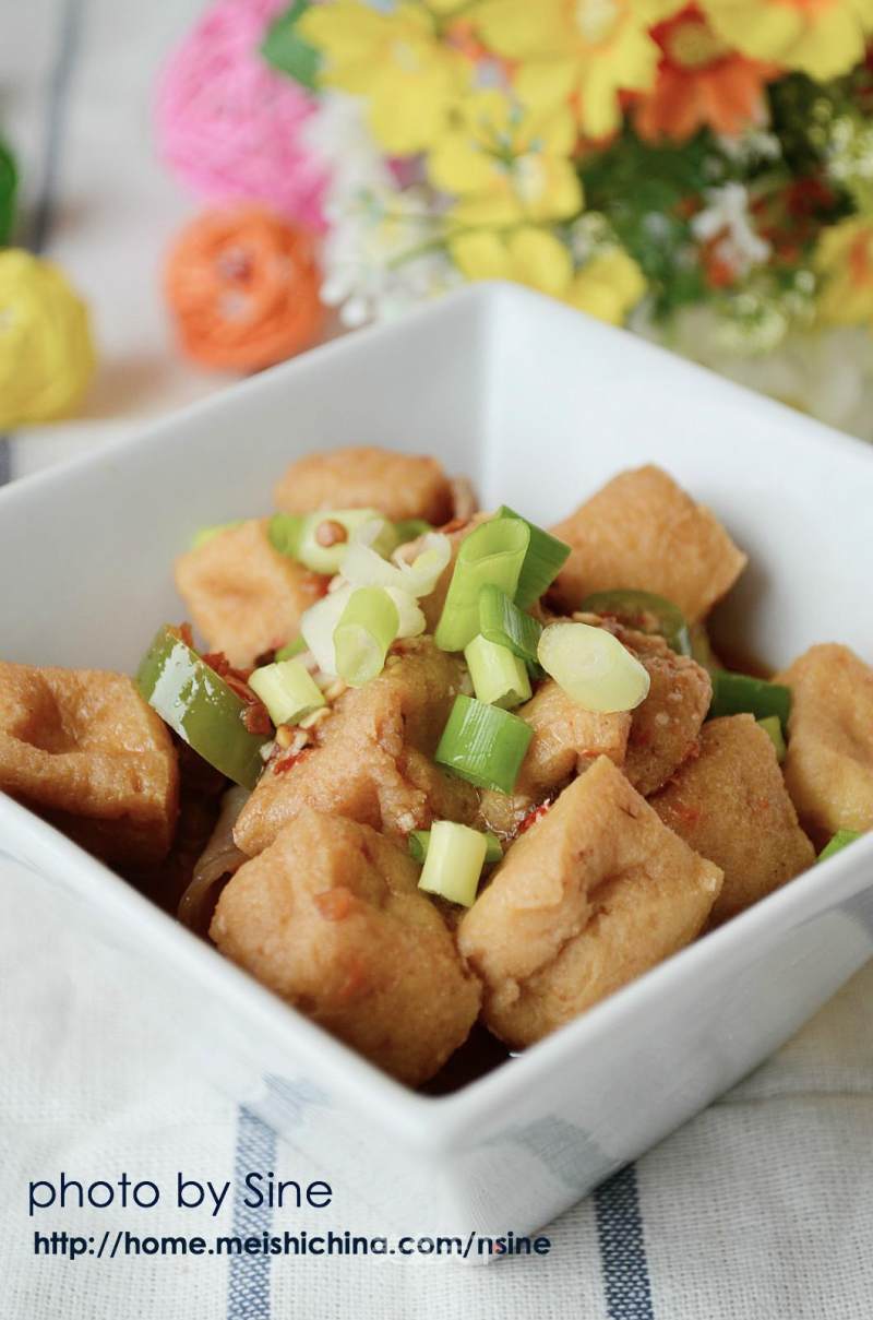 Stir-fried Tofu Bubble recipe