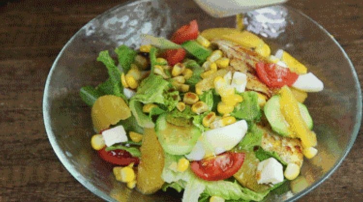 The More You Eat, The Thinner Chicken Breast Salad is Made! recipe