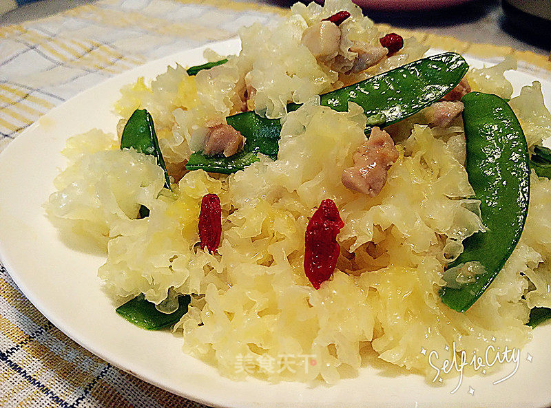 Garlic White Fungus recipe