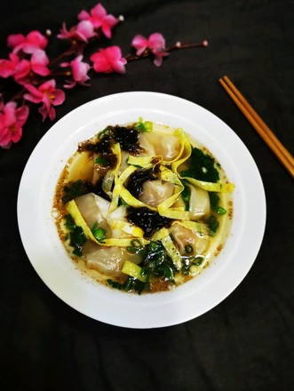 Wontons in Clear Soup recipe
