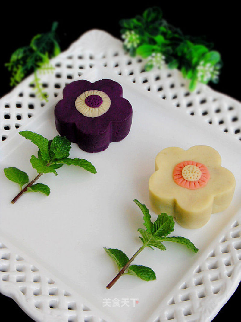 Charming Spring Snacks-flower Cakes recipe