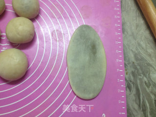 Purple Sweet Potato Egg Yolk Matcha Crisp recipe