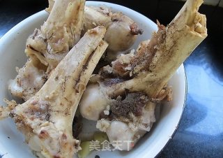 Milky Beef Bone Calcium Soup recipe