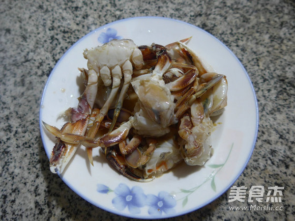 Stir Fried Crab with Cauliflower recipe