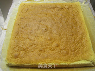 Small Mountain Roll Cake with Brownish-red Skin recipe