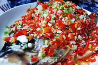 [hunan Cuisine]: Fish Head with Chopped Pepper recipe