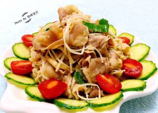 Beef Beef Salad with Enoki Mushroom recipe