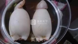 Sticky Rice Squid Tube recipe