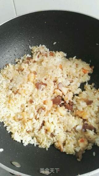 Fried Rice with Shrimp and Soy Sauce recipe