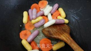 Fried Rice Cake with Meat recipe