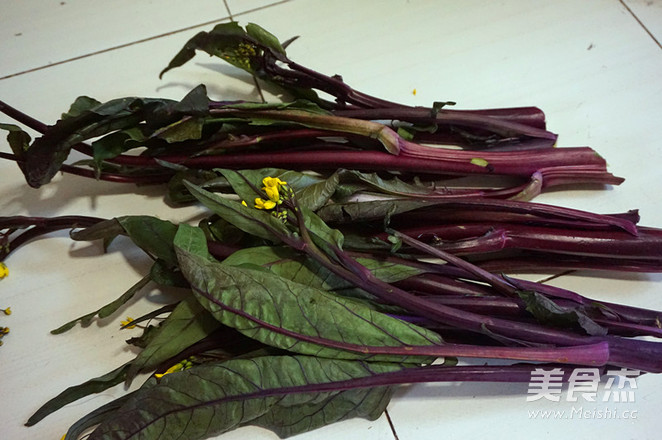 Garlic Red Cabbage Moss recipe