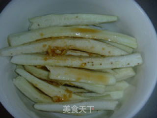 Steamed Eggplant with Garlic recipe