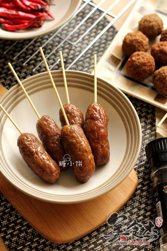 Black Pepper Beef Crispy Sausage recipe