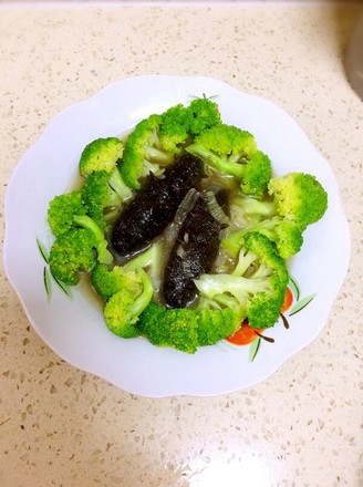 Sea Cucumber Stewed Broccoli recipe